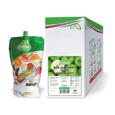 Apple juice concentrate PURENA, 100%, 4,2:0,8, 1 kg