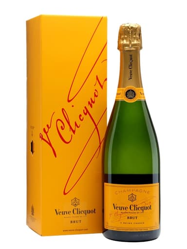 Champagne  VEUVE CLICQUOT Brut, 12%, 0,75 l