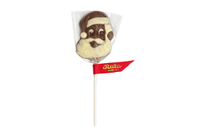 Milk chocolate figure on a stick SANTA CLAUS 25g