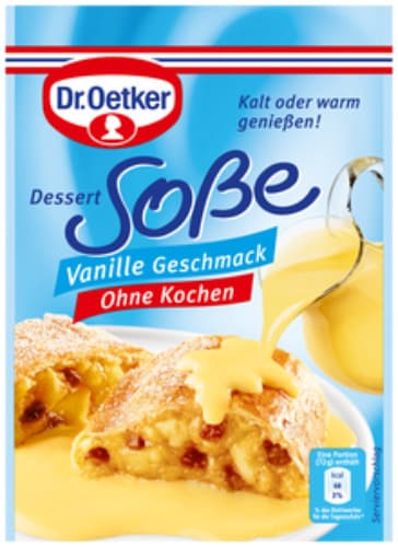 Sauce with vanilla flavor dr.Oetker 40g