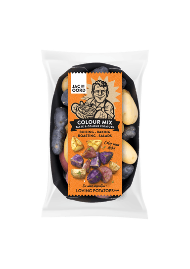 Colourful potatoes mix, 1 kg, I class