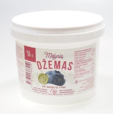 Mėlynių džemas, 900 g