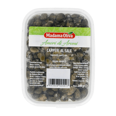 Capers in salt
