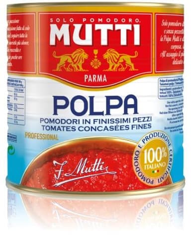 Finely Chopped Tomatoes MUTTI, 2,5 kg