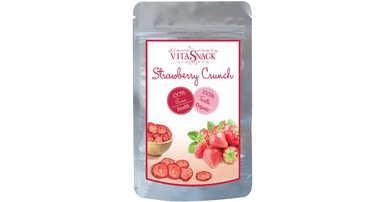 Traškios džiovintos braškės, ekologiškos