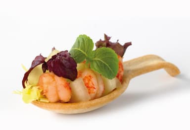 Mini šaukšteliai, įdarams,  36x75mm, 84 vnt. 790.77.084