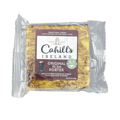 Irish cheese CAHILL'S IRELAND Porter Cheddar, 200 g