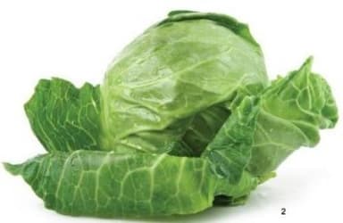 White cabbages, category I, kg