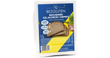 Dark bread, gluten-free