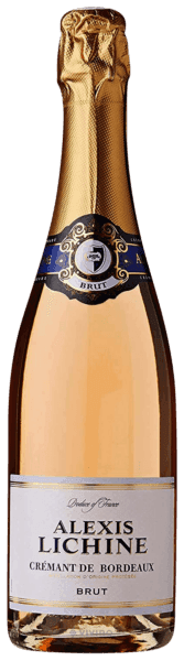 Putojantis vynas ALEXIS LICHINE Cremant de Bordeaux, rose, 0,75l