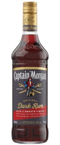 Rum CAPTAIN MORGAN Black Label, 40 %,  0,7 l