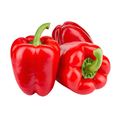 Red sweet peppers (70-90 mm), grade II.