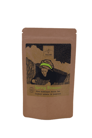 Black tea SPRING BLOSSOM, loose leaf
