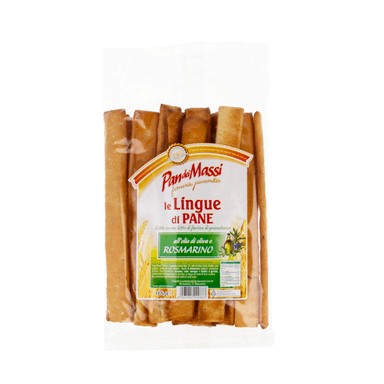 Bread sticks with rosemary and olive oil LE LINGUE DI PANE