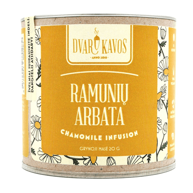 Chamomile flower tea