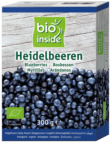 Blueberries, frozen, organic