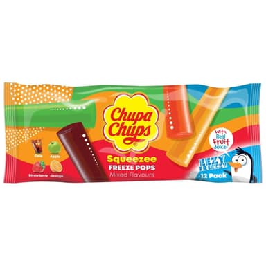 Lollipops CHUPA CHUPS, refrigerated, various flavors, 12 pcs, 540 ml