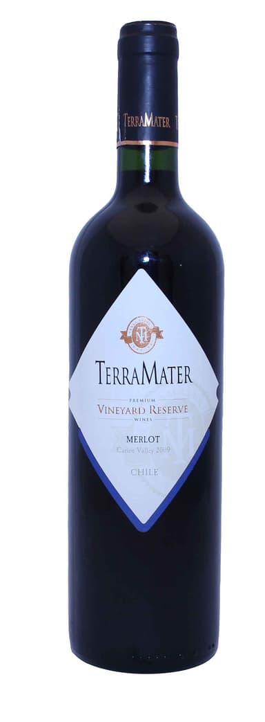 Vynas TERRAMATER Vineyard Reserve Merlot, raudonas, sausas, 0,75l