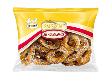 Sausučiai su aguonomis, 150 g