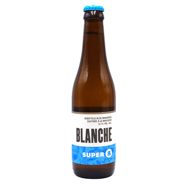 Alus SUPER 8 BLANCHE, nefiltruotas, 5.1 %