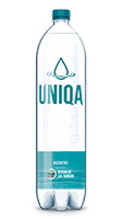 Gazuotas mineralinis vanduo UNIQA, 1,5 l