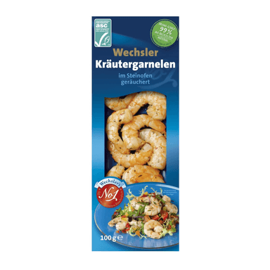 Rūkytos krevetės su prieskoniais WECHSLER