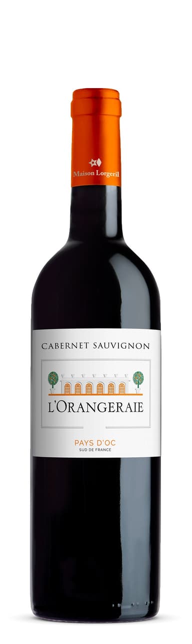 Red wine L'ORANGERAIE, Cabernet Sauvignon, Languedoc -Roussillon, 0,75