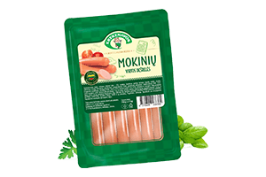 MOKINIŲ virtos dešrelės 750g