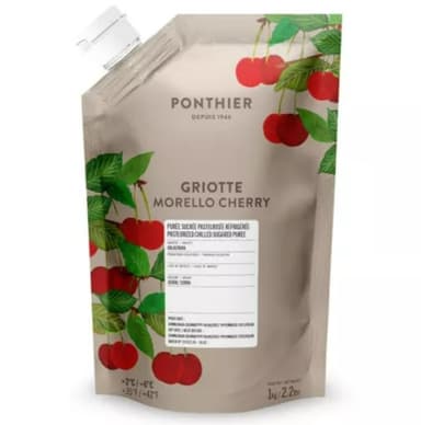 Refrigerated cherry puree PONTHIER, 1 kg