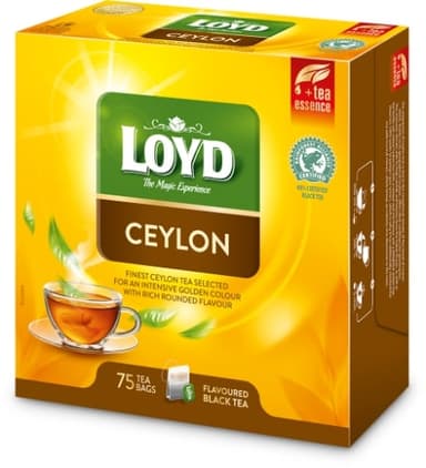 Black tea LOYD Ceylon, 75 x 2g