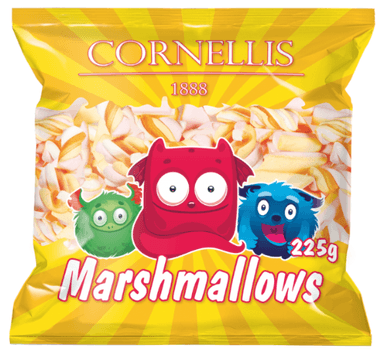 CORNELLIS Marshmallows, 225 g