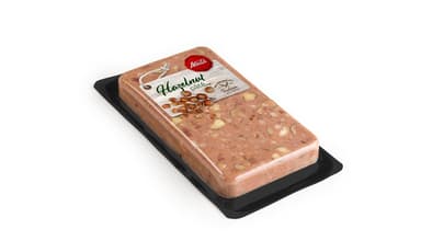 Virtas kiaulienos paštetas, su lazdyno riešutais, I rūšis, 150 g