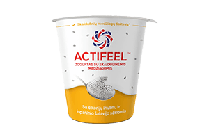 ACTIFEEL Yogurt with Chia Seeds 2.7%, 300g