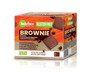 Brownie BALVITEN GLUTEN FREE, 222 g