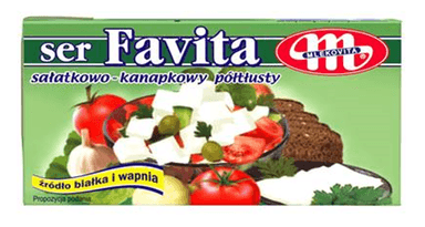 Feta type cheese FAVITA, 16%, 270 g