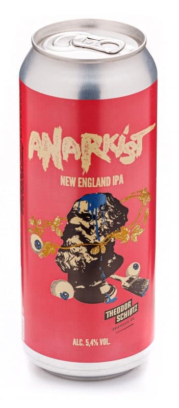 Beer, ANARKIST, New England IPA, 5.4%, 0.5l, can