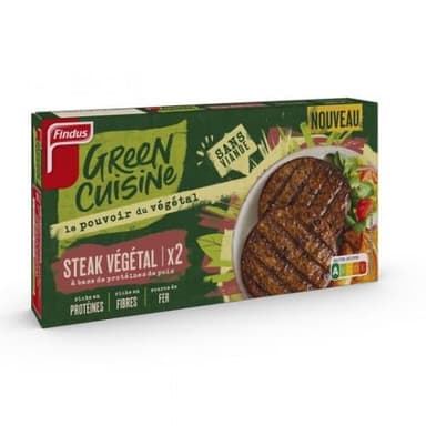 Frozen vegan biscuits, FINDUS Green Cuisine, pea based, 200g