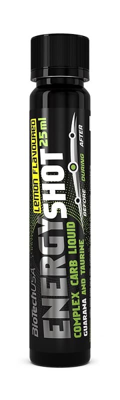 Maisto papildo gėrimas BioTechUSA Energy Shot, citrinų skonio, 25 ml