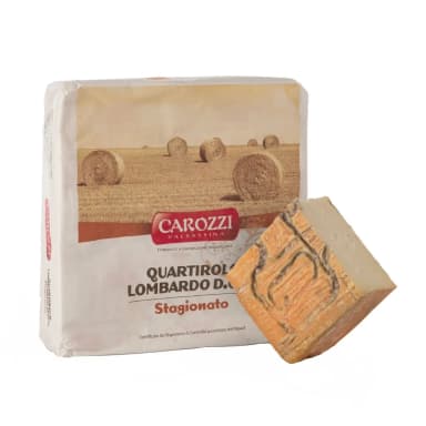 Aged Quartirolo Lombardo Cheese DOP