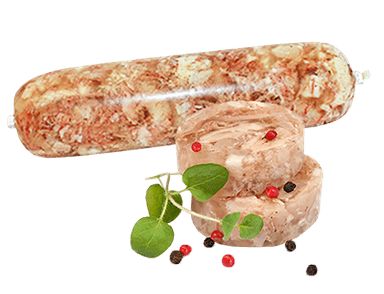 Cooked chicken in jelly, 370 g