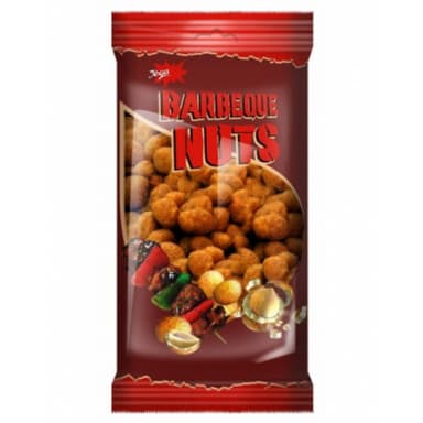 Crispy coated peanuts JEGA, BBQ flavour, 100 g