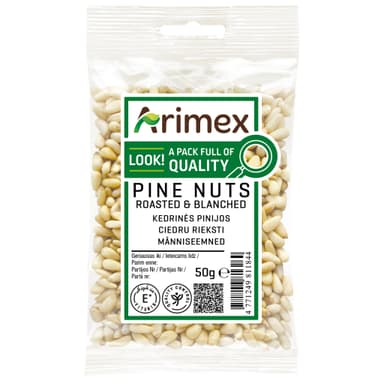Cedar nuts, shelled ARIMEX,  50 g
