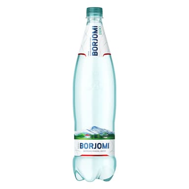 Gazuotas natūralus mineralinis vanduo BORJOMI, 1 l, PET D