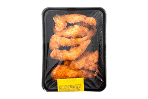 Keptos aštrios vištienos juostelės 300 g