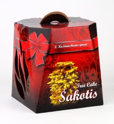 Šakotis Populiarusis, dėžutėje, kg