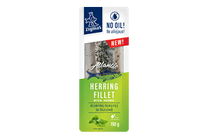 Silkių filė be aliejaus su žolelėmis ZIGMAS, 190g