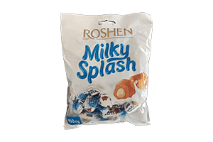 Milk toffee with milk filling MILKY SPLASH 150g