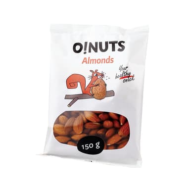 Almonds O!NUTS, 150 g