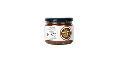 Organic barley and soy miso paste