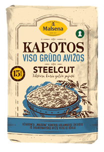 MALSENA wholegrain oats steel cut 1.2kg